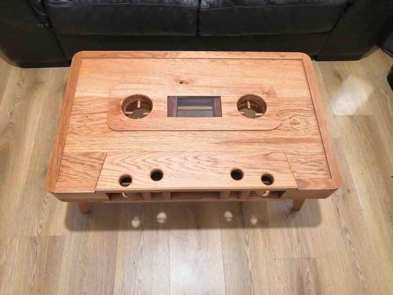 Cassette tape coffee table Etsy