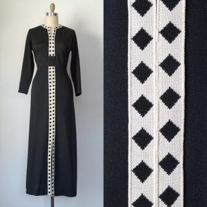 70s Knit Dress - Etsy
