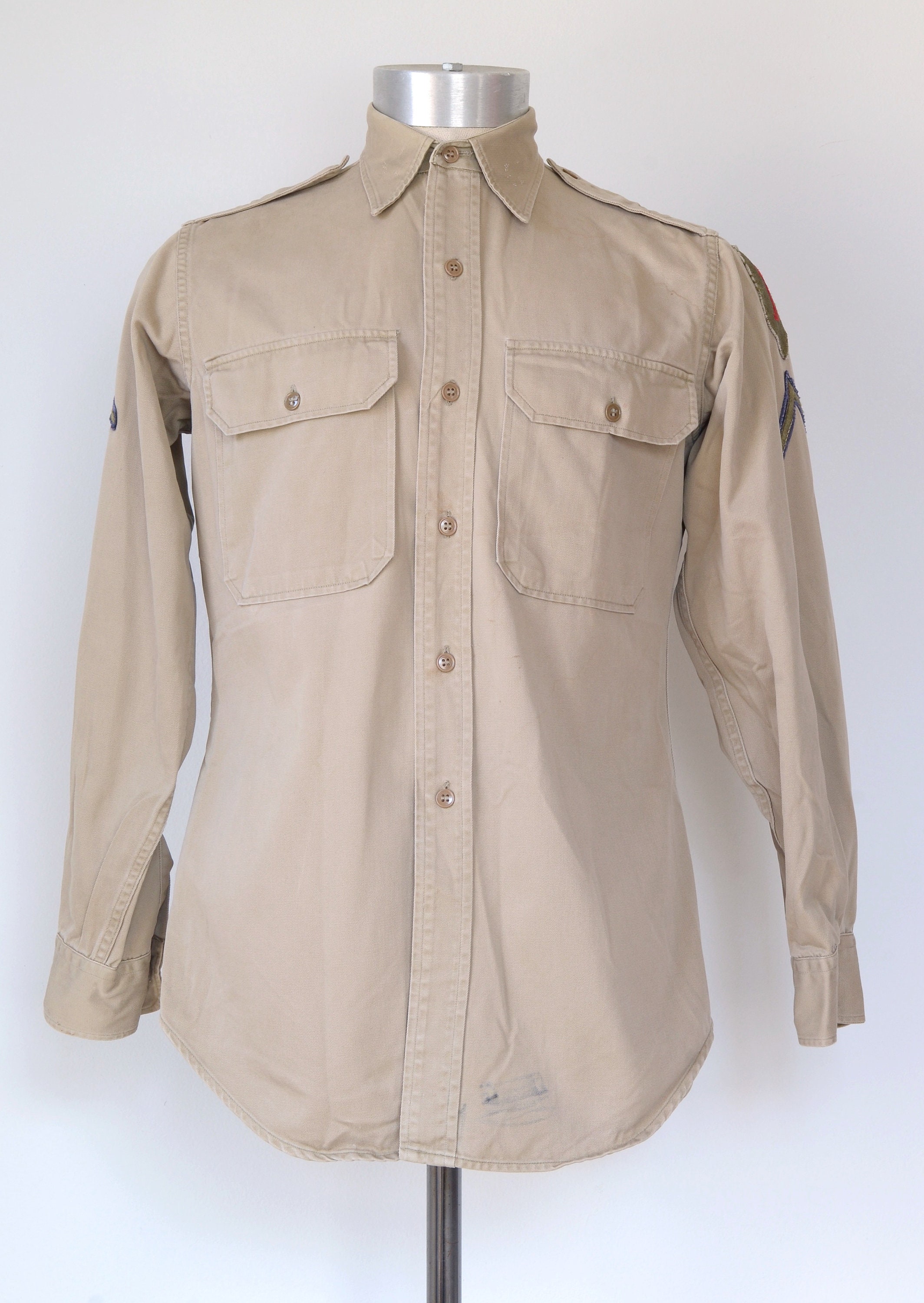 Vintage 1940s || 'the Fighting First' || WWII- or Occupation Vintage 1940s || 'the Fighting First' || WWII- or Occupation