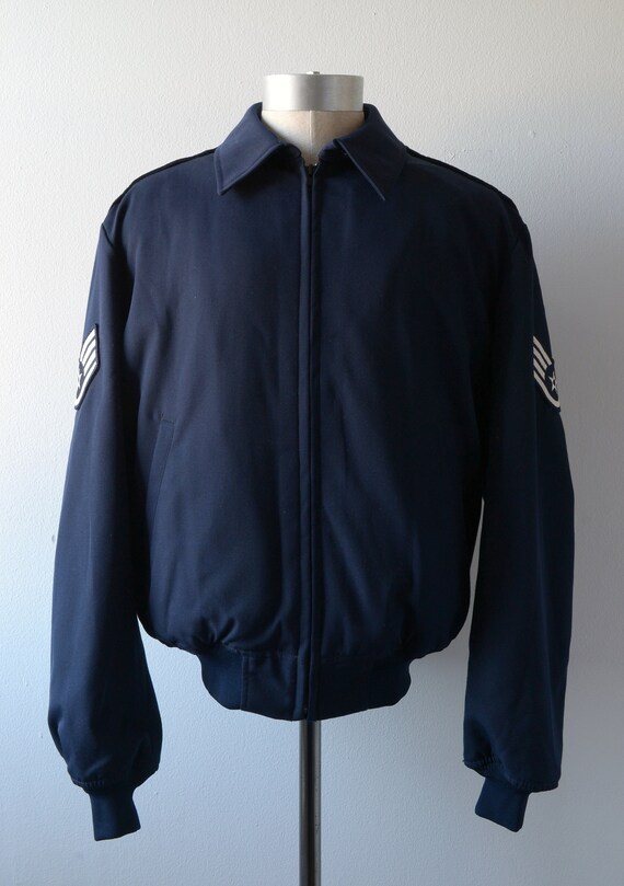 Vintage 1990s || 'goldsboro' || Dark Blue Lightweight US Air Vintage 1990s || 'goldsboro' || Dark Blue Lightweight US Air