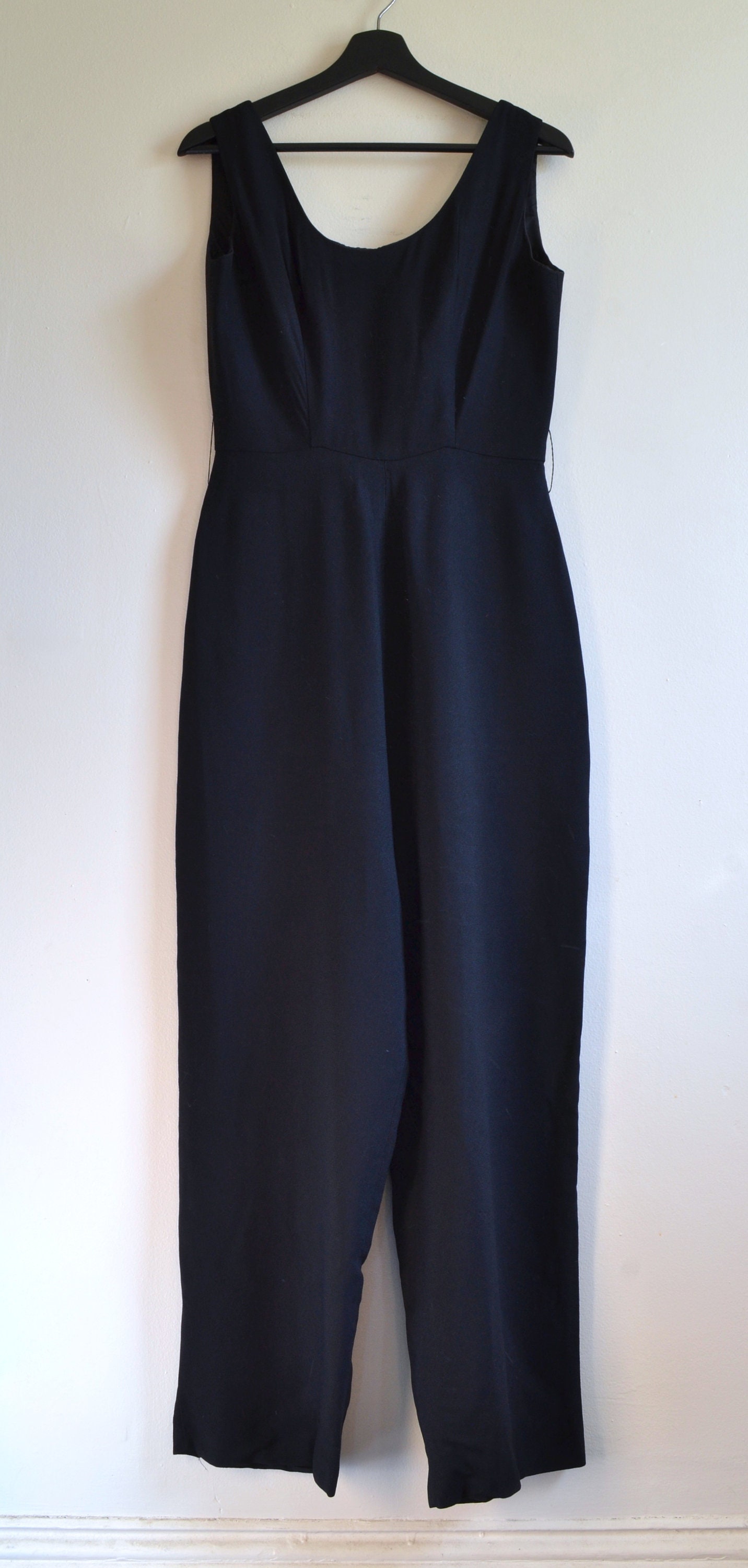 Vintage 1960s 'eleganza' Sleeveless Black - Etsy