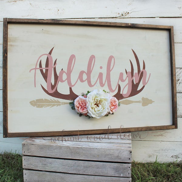 Nursery Pallet Sign Etsy