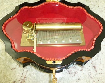 Reuge ミュウジックボックス　CH 3/72 37214 Vintage Swiss Reuge Music Box W.A. Mozart CH 3/72 (watch the Video