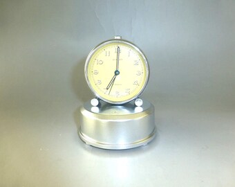 Rare Antique Swiss Music Alarm Clock Thorens (Pre Reuge) Music Box Plays Alarm, Just Fully Serviced In Excellent Working Order