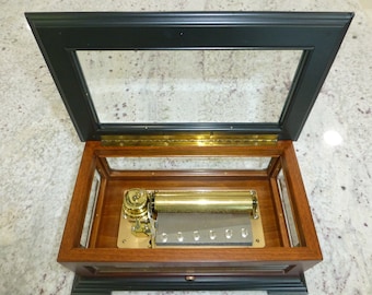 Vintage Reuge Swiss Music Box Rachmaninoff Piano Concerto No. 2 3