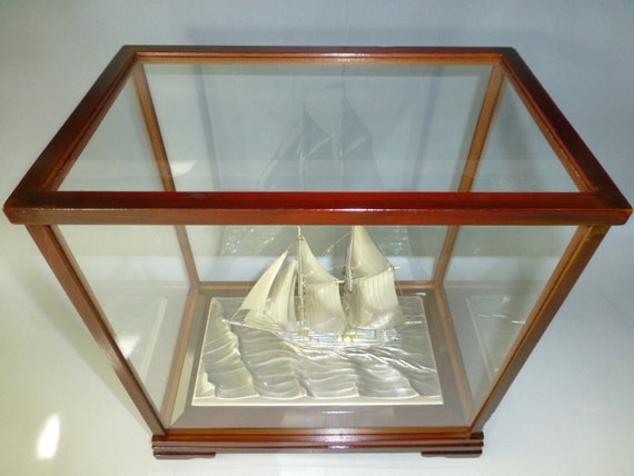 40s　スウィートハートジュエリー　パフィハート　スチームボート　蒸気船　汽船 Vintage Sterling Silver Ship Model by Seki Takehiko, Japan - Etsy