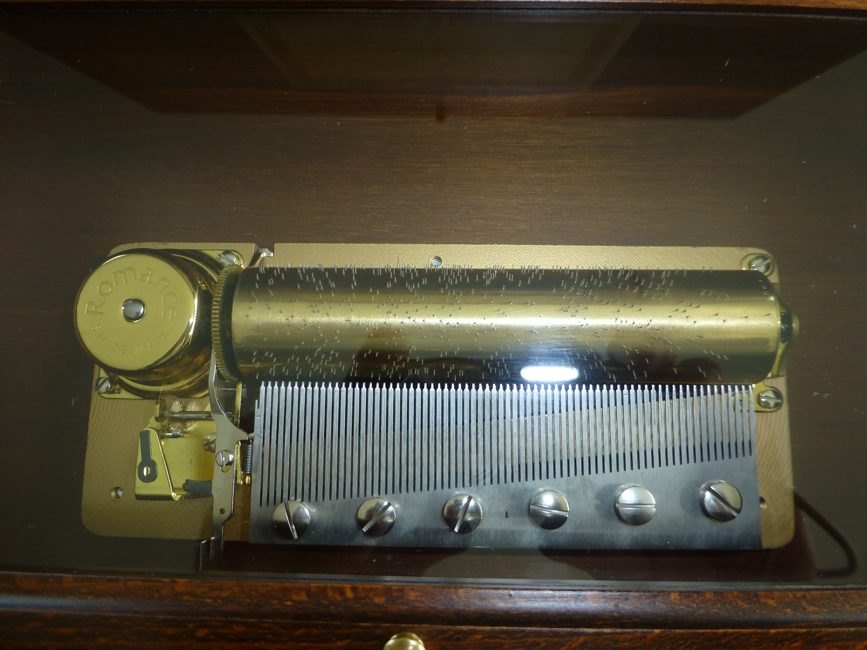 Vintage Swiss Reuge Music Box: 72 Key Romance, Anniversary Song - Etsy