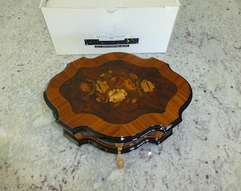 Vintage Swiss Reuge Music Box W.A. Mozart CH 3/72 (watch the Video