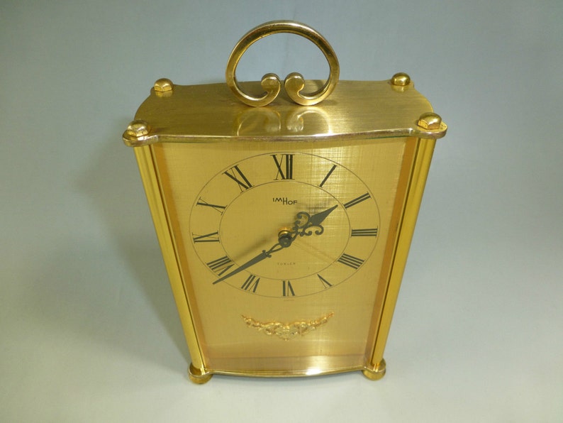 Vintage SWISS ImHof 15 Jewel Movement Clock with Reuge Musical Etsy