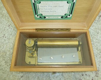 ヴィンテージ トーレンス オルゴール：72鍵、3曲入り、修復済み - Etsy