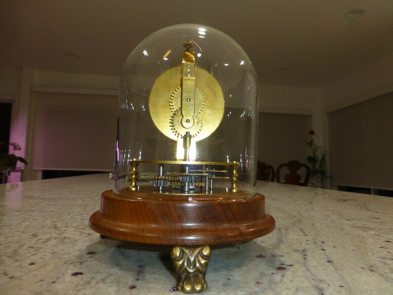 Vintage Briggs Rotary Pendulum Flying Ball Clock Germany Brass Etsy