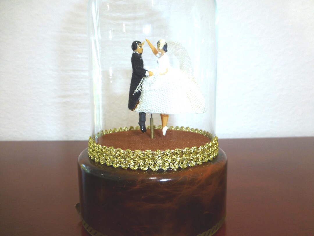 Vintage Reuge Wedding Ballerina Music Box Automaton - Swiss Made - Etsy