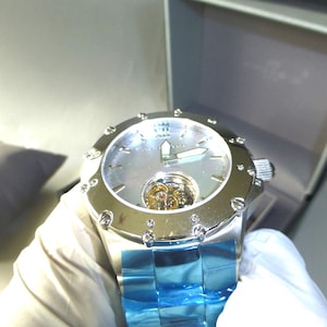 Rare to find Mechaincal Automatical Wind Watch 27Jewel Real Seagull Auction TY802 Flying Toubillon Movement Watch (Watch The Videos)