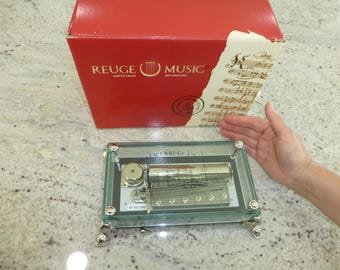 Vintage Reuge Music Box Titanic Special Edition Music Plays My