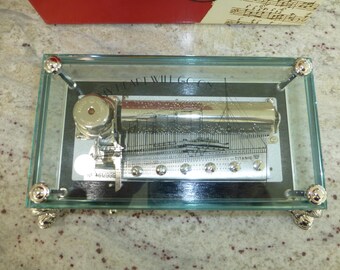 Vintage Reuge Music Box Titanic Special Edition Music Plays My