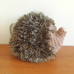 Hedgehog tea cosy, Great tea cozy in your kitchen, dining, handmade tea cosy, animal tea cosies, woodland animal tea cosy. hedgehog gifts image 7