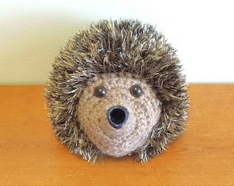 Small Handmade fluffy hedgehog tea cosy, fits 2 cup pot, (450ml). kitchen, animal, housewarming, knitted, tea cosy decor, small teacozy