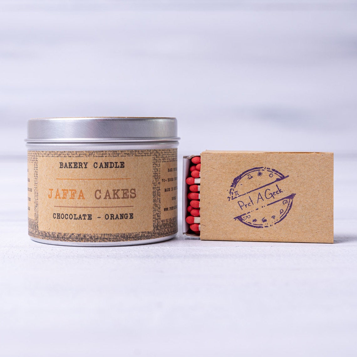 Jaffa Cake 125ml Bakery Soy Candle Gifts For Bakers Etsy