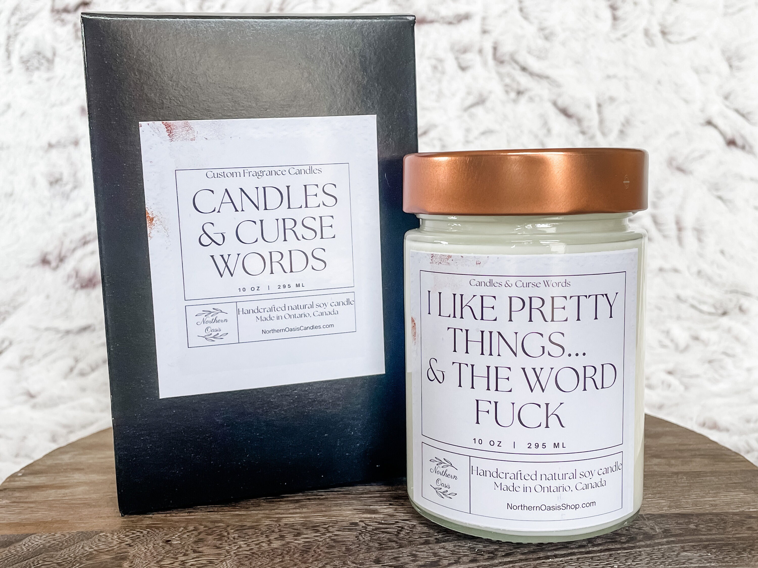 Order Custom Funny Candle Labels