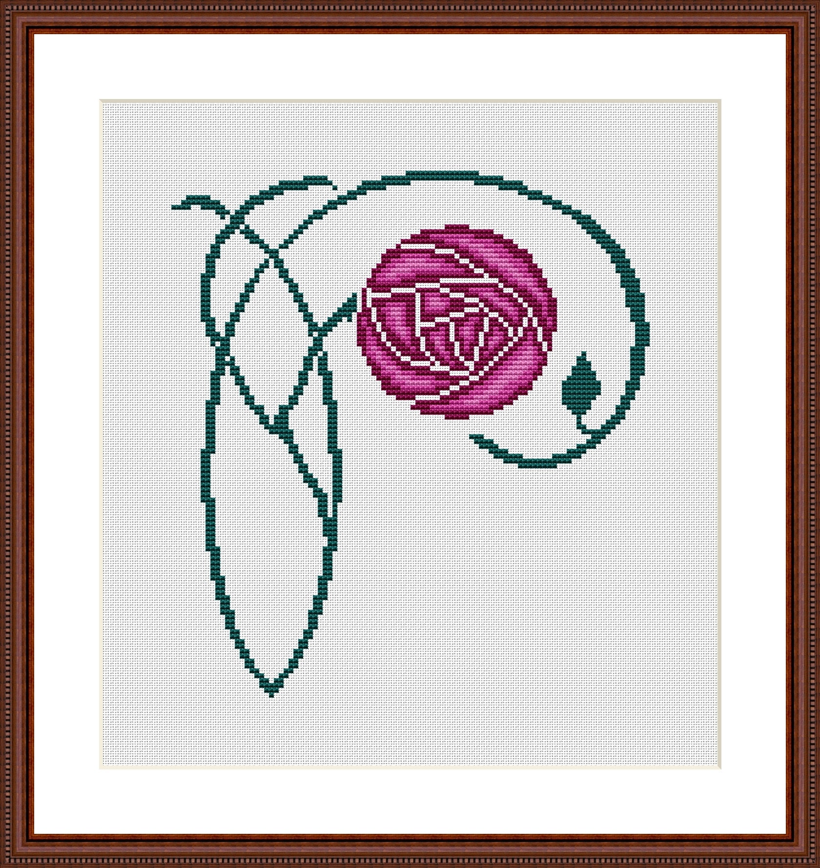 高評価なギフト Art Nouveau Glasgow Rose Cross Stitch Pattern. Mackintosh アート・デザイン・音楽