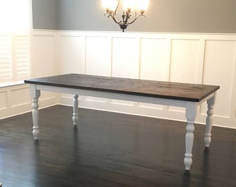Traditional Farmhouse Dining Room Table- Traditions