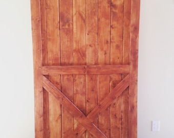 Custom Traditional Barn Door