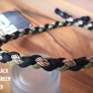 Bow Wrist Sling - Round Braid Weave - Archery - Paracord - You Pick Colors!
