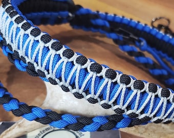 Binocular Lanyard - Cobra with Microstitching Weave - Paracord - You Pick Colors!