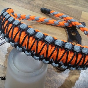 Bow Wrist Sling - Cobra with Microstitching Weave - Archery - Paracord - You Pick Colors!