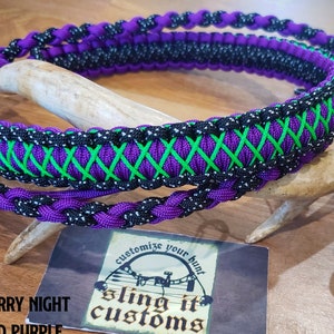 Binocular Lanyard - Cobra with Microstitched Xs Weave - Paracord - You Pick Colors!