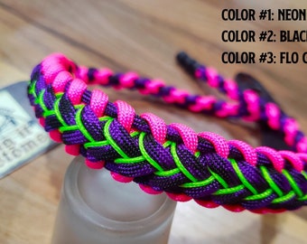 Bow Wrist Sling - Widowmaker Weave - Archery - Paracord - You Pick Colors!