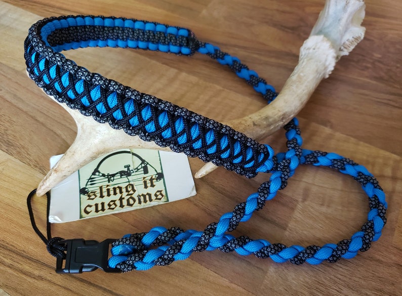 Rangefinder Lanyard Stitched Cobra Weave Paracord You Etsy