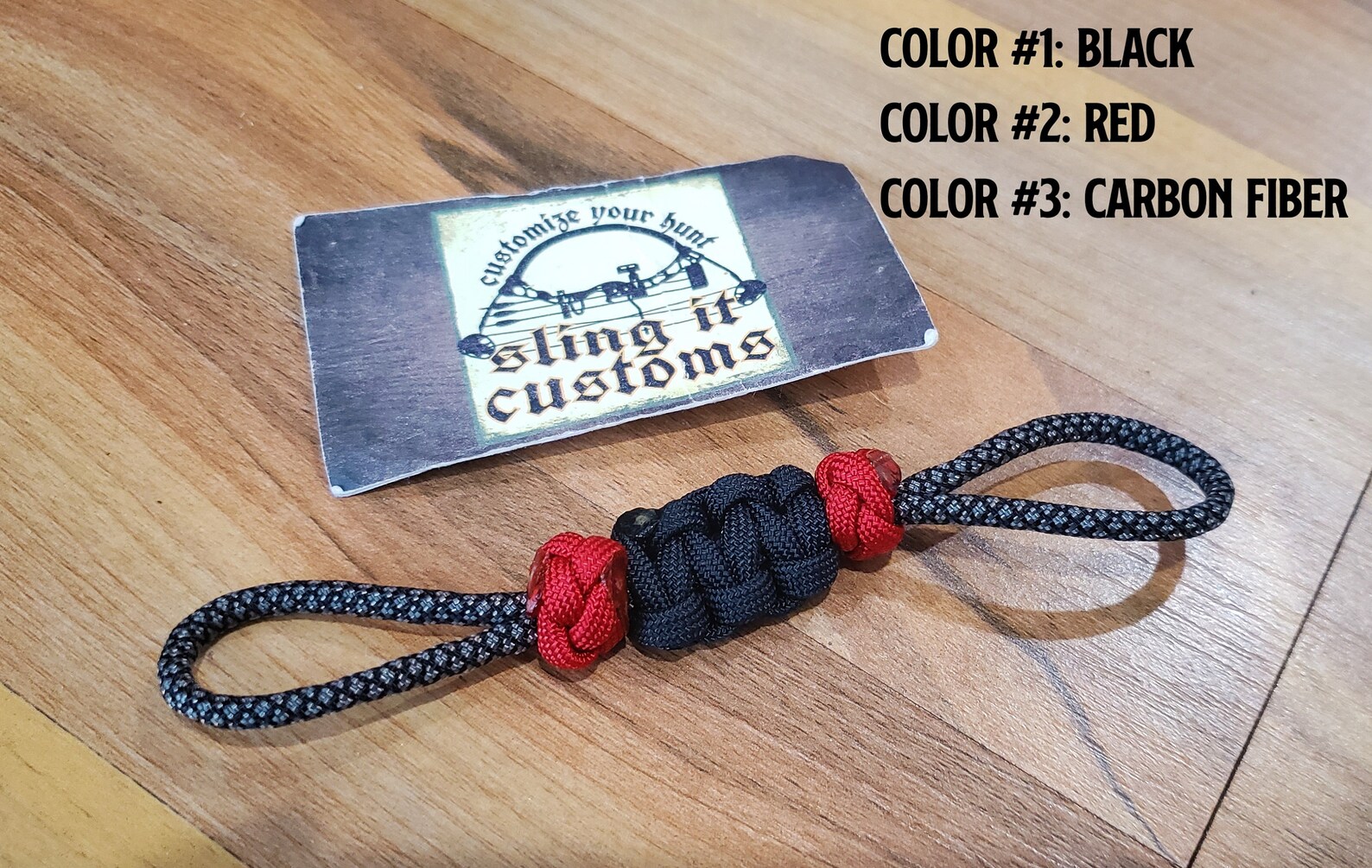 Finger Sling Archery Paracord You Pick Colors Etsy