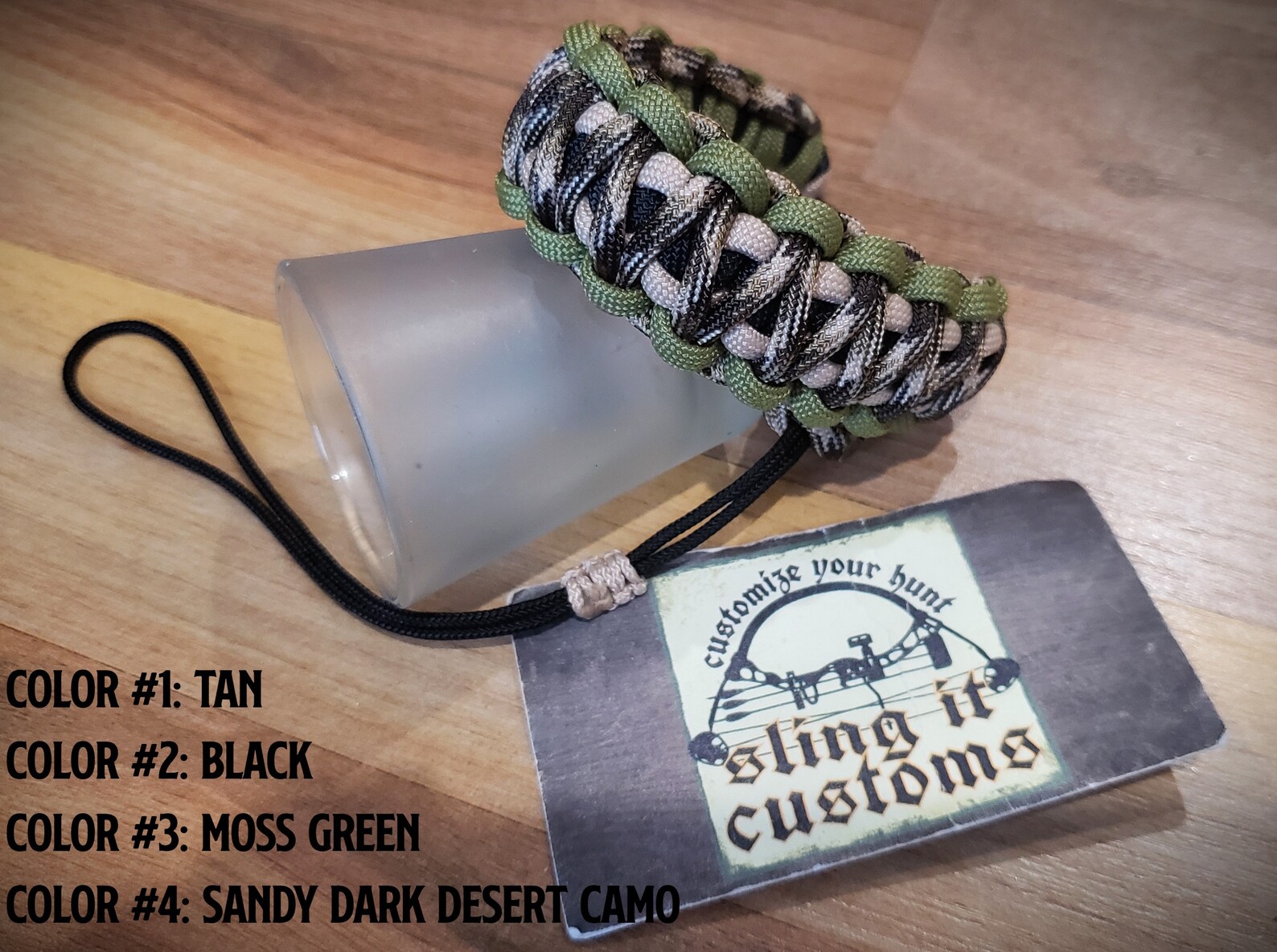 Wrist Lanyard for Archery Release Double Cobra Weave Etsy