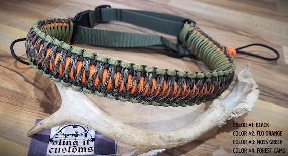 Écharpe dépaule à arc réglable Tir à larc Double Cobra Weave Paracord Vous  choisissez les couleurs -  France