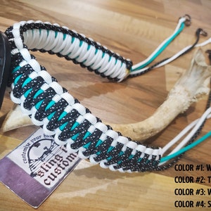 Game Tote with Metal Rings - Duck Tote - Paracord - You Pick Colors!