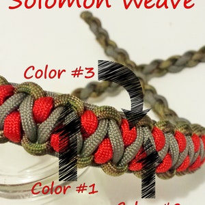 Bow Wrist Sling Solomon Weave Archery Paracord You Pick Colors - Etsy