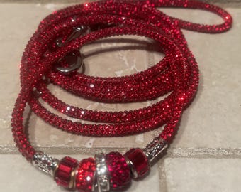 Rhinestone Sparkle Dog Show Lead