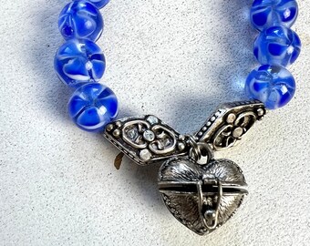 HEART LOCK BLUE