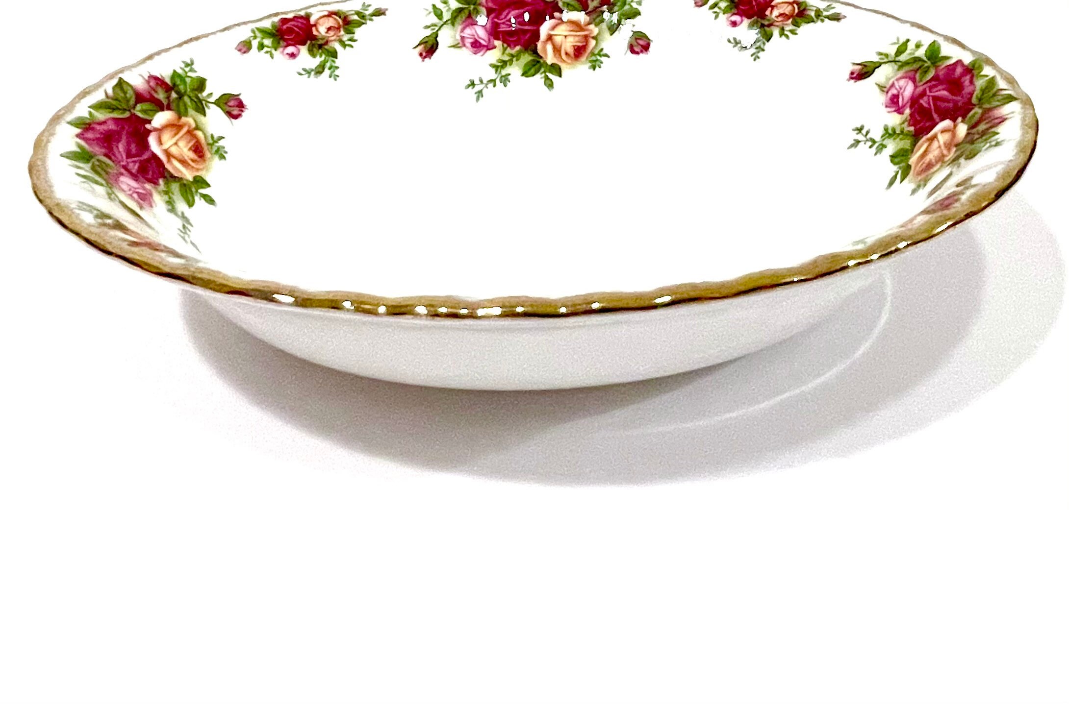 Royal Albert Old Country Roses Bowl 9 Oval Vegetable Etsy