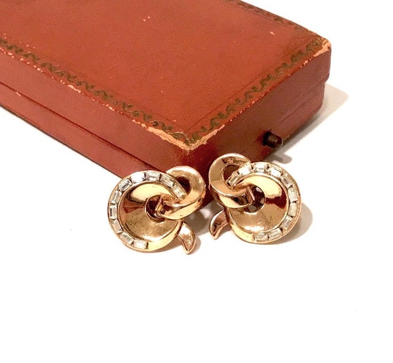 Crown Trifari Earrings By Alfred Philippe, Carous… - image 5
