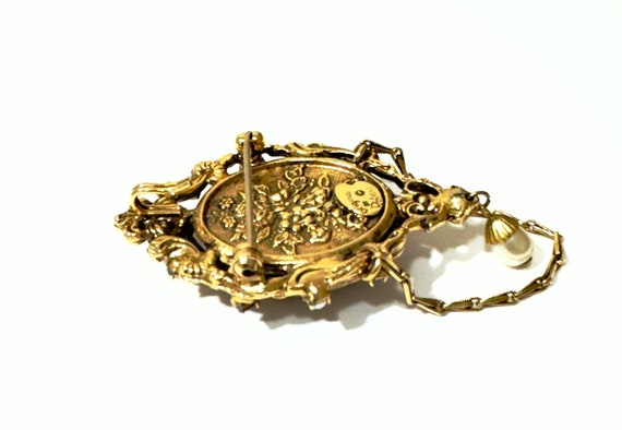 Original By Robert Brooch, Victorian Revival Pear… - image 10