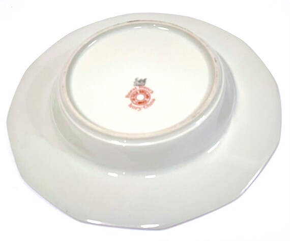 アンティーク アビランド リモージュ 蓋付きバターディッシュ