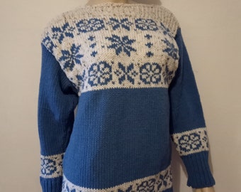 Women's Scandinavian Style Fairisle Jumper