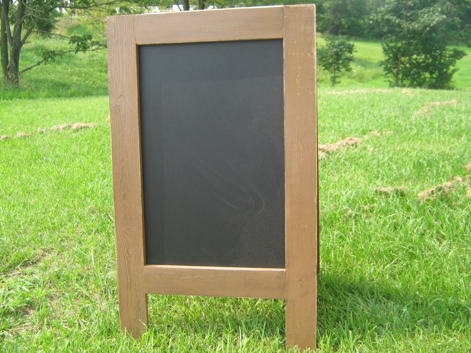 Sandwich Board Sign Outdoor Chalkboard. 38x25 Etsy