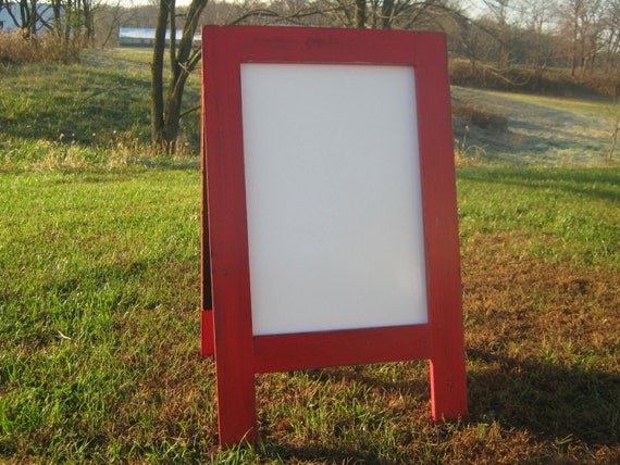 Dry Erase Rustic Sidewalk Board Distressed Modern Farmhouse Israel Dry Erase Rustic Sidewalk Board, Outdoor Dry Erase Sandwich Board