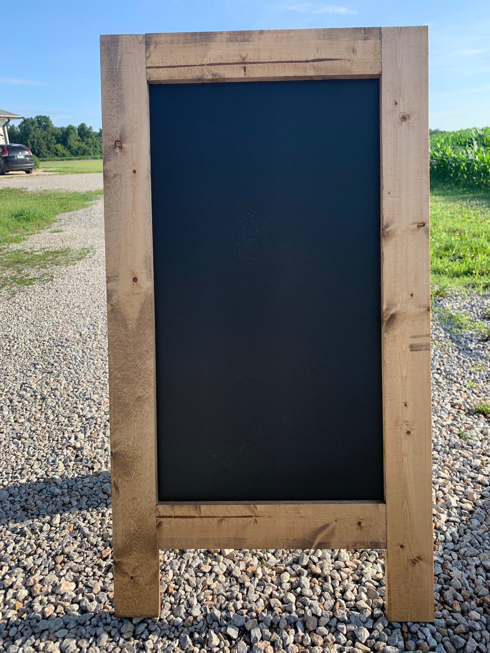 Extra large sidewalk chalkboard. Sandwich board sign double Etsy