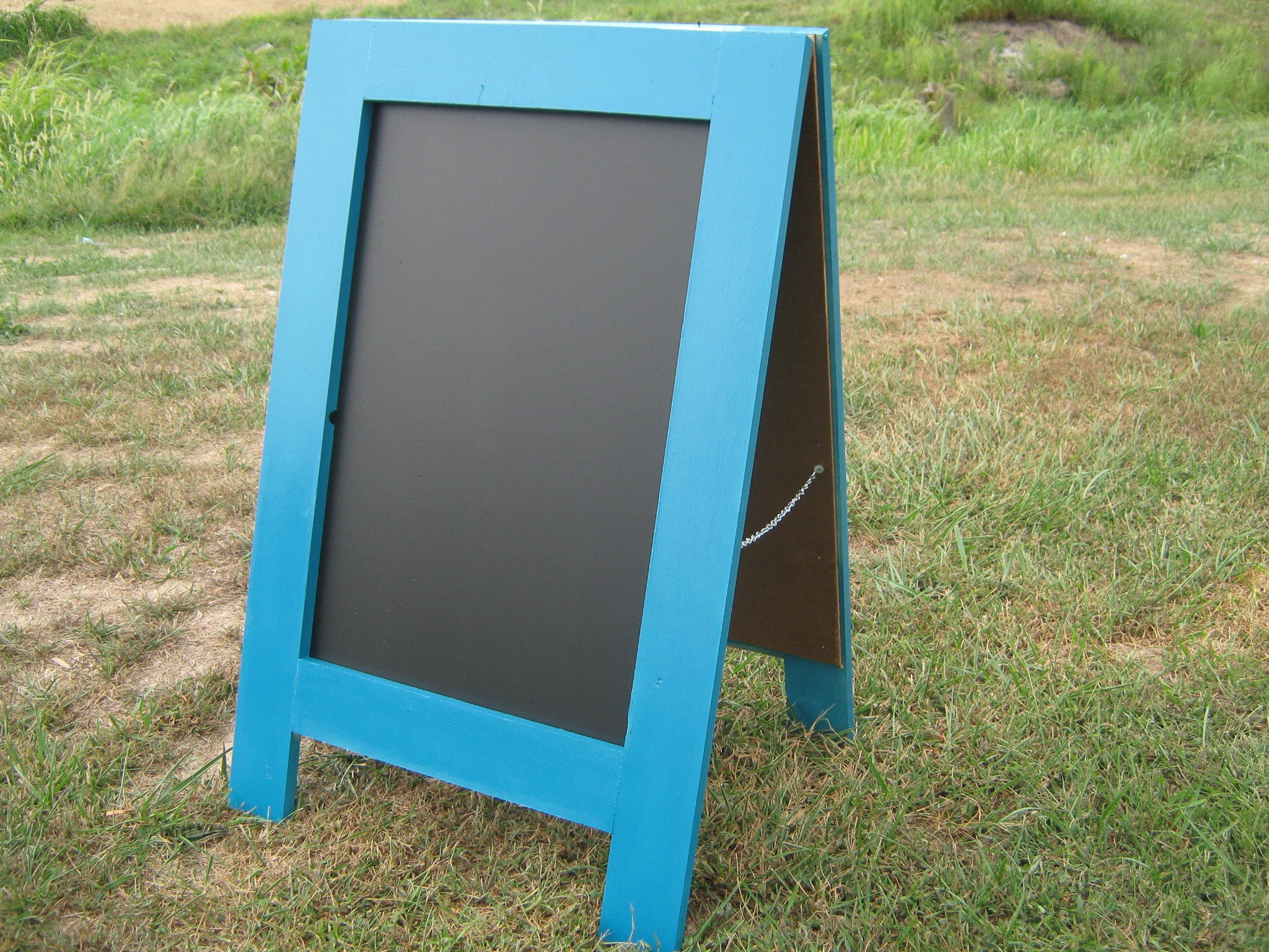 Sandwich board sign outdoor chalkboard. 25x38 Etsy