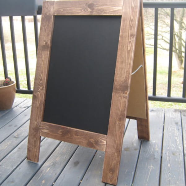 Blank Chalkboard Sign Etsy