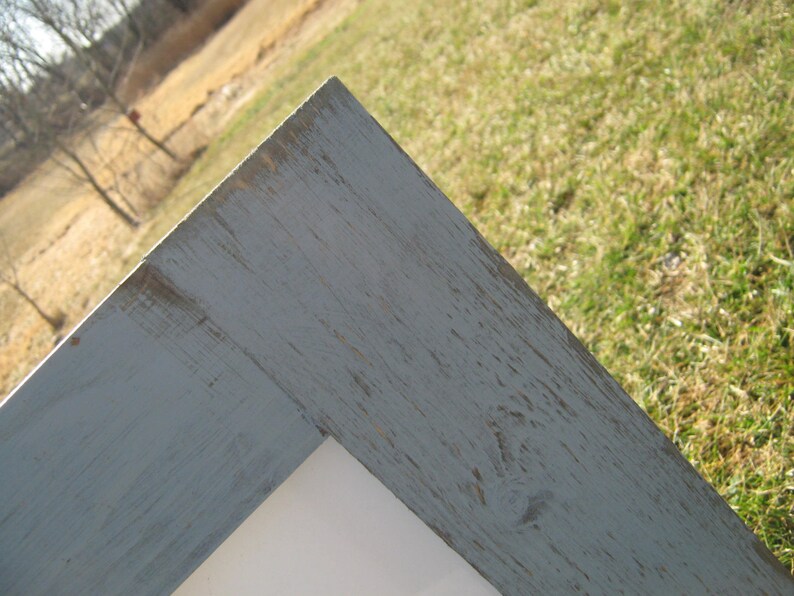 Ready to ship. Rustic winter grey dry erase board distressed Etsy